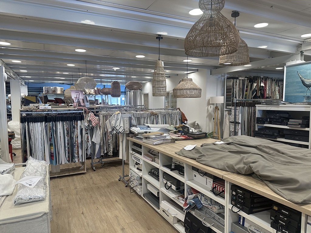 Showroom de cortinas en Palma de Mallorca.